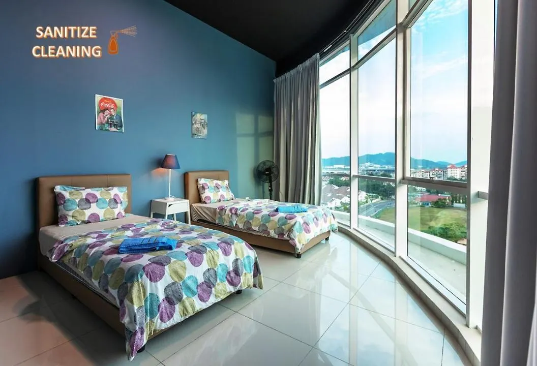 Cozy Home With Spectacular View Bayan Lepas